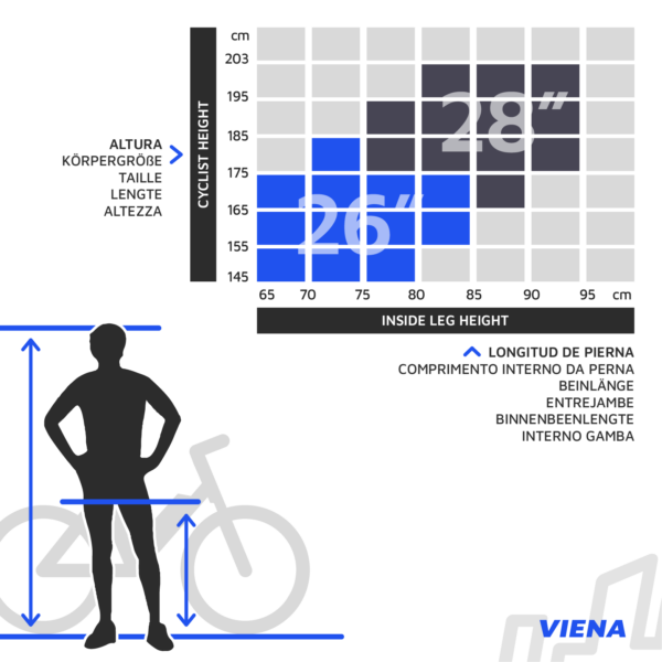 Urbanbiker Viena | Trekking VAE | 200KM Autonomie